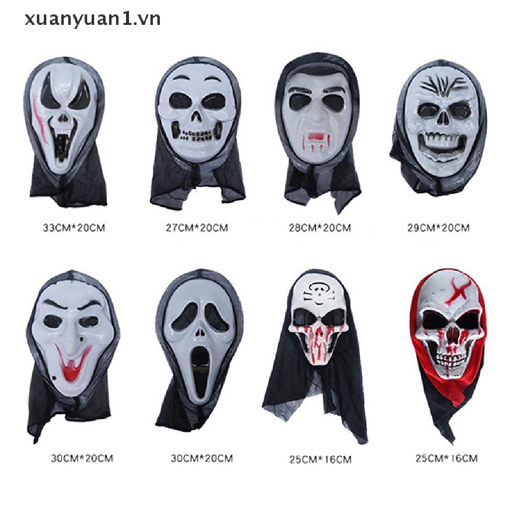 Mặt Nạ Hóa Trang Halloween Hình Ma Kinh Dị