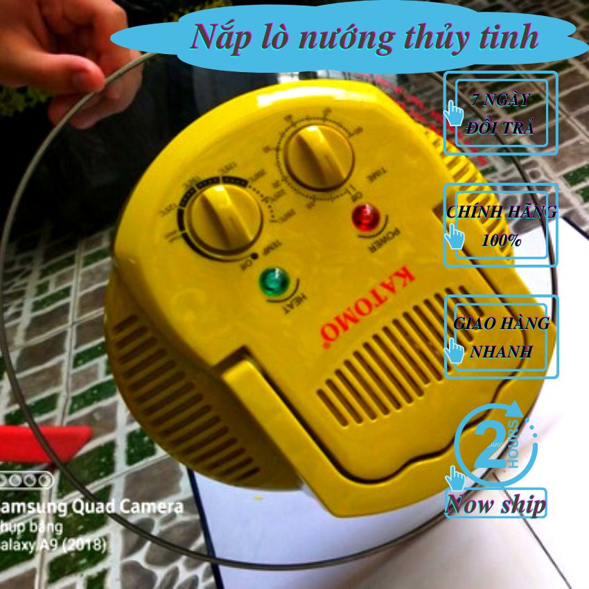 Vành kính nắp lò nướng thủy tinh cao cấp Gali/12 lít/15 lít