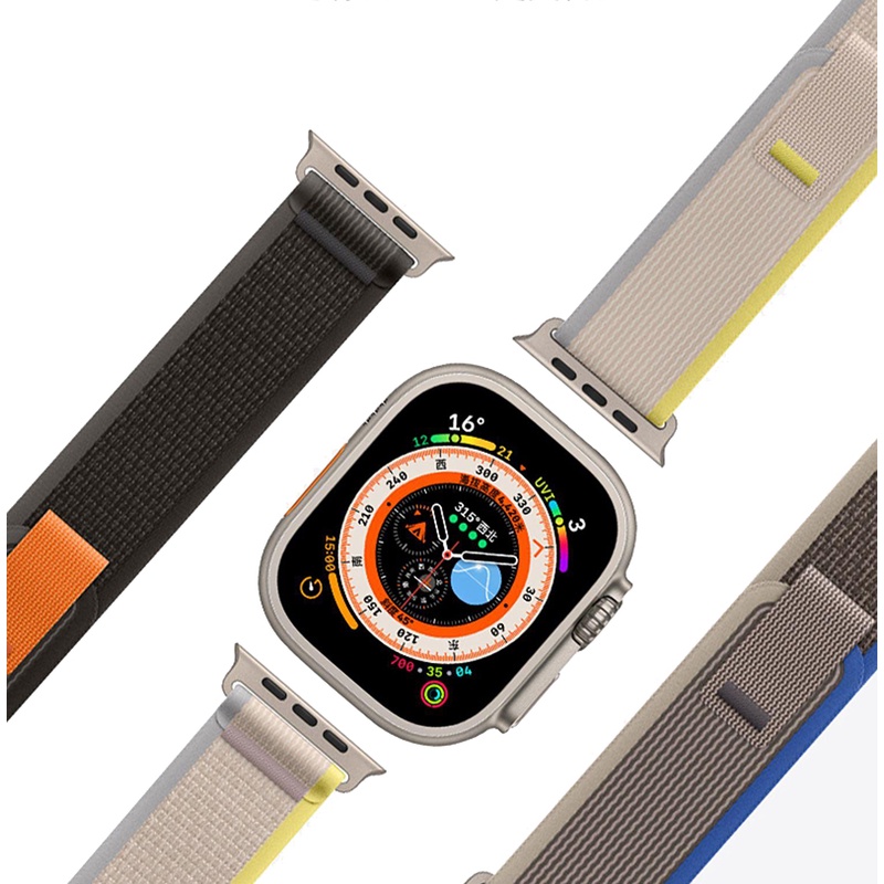 Dây Đeo Đồng Hồ 49mm 45mm 41mm 44mm 40mm 42mm 38mm 40 44 45 mm i series 7 6 5 4 3 se 8