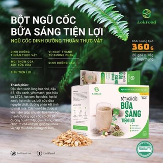 Ngũ cốc bữa sáng tiện lợi