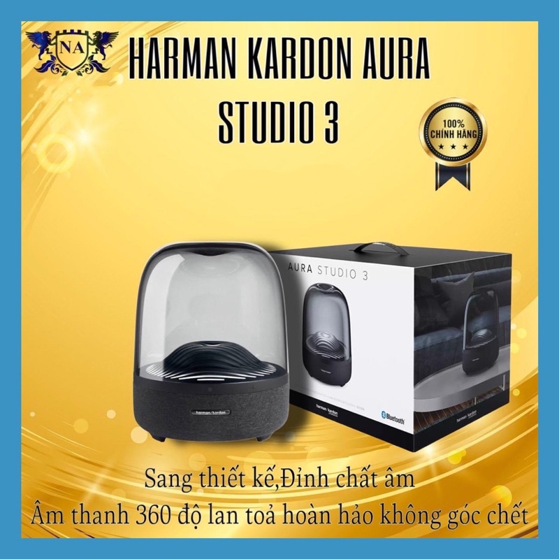 Loa Bluetooth Harman Kardon AURA STUDIO 3 - Hàng Chính Hãng