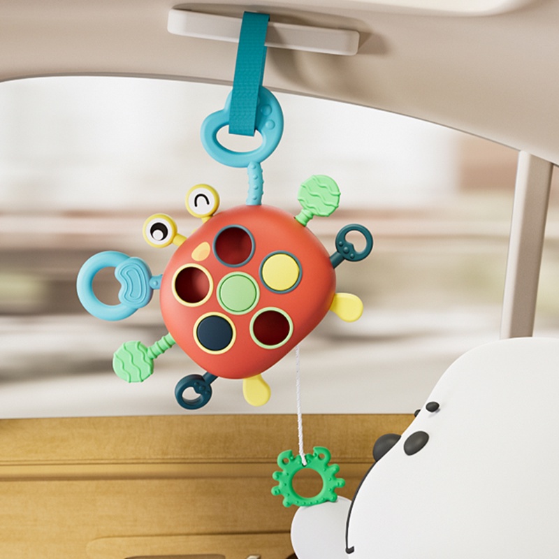 Đồ Chơi Con Cua Hoạt Hình Phát Triển Trí Thông Minh Cho Trẻ Em 1 2 3 Tuổi