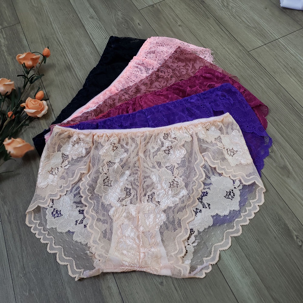 Quần đồ lót nữ ren sexy xuyên thấu gợi cảm quyến rũ siêu đẹp giá rẻ thanh lý