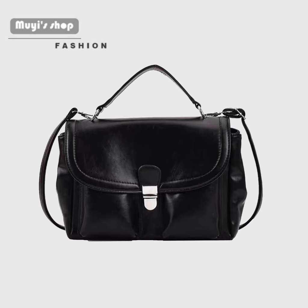 Túi Xách Da Mềm Kích Cỡ Lớn Phong Cách Thời Trang Retro Dành Cho Nữ