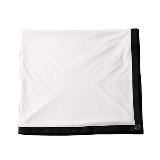 100 Inch Projector Screen Curtains Polyester Folding Portable Soft Curtain