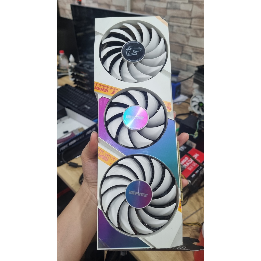 VGA COLORFUL 3060TI 8G iGame Ultra White 3 fan - Bảo hành Tháng 12/2024