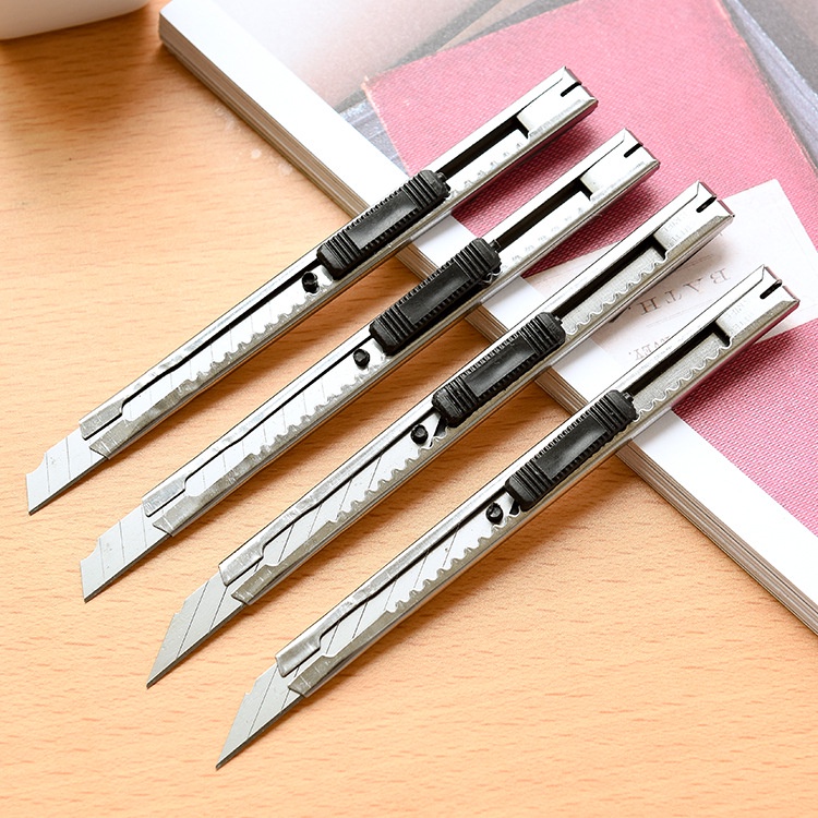 🍉Dao rọc giấy loại nhỏ 12,5*1,1cm DUASHOP