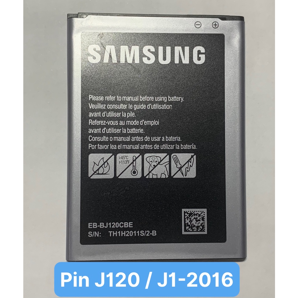 Pin samsung J120 / J1 - 2016 / EB-BJ120CBE / 2050mAh