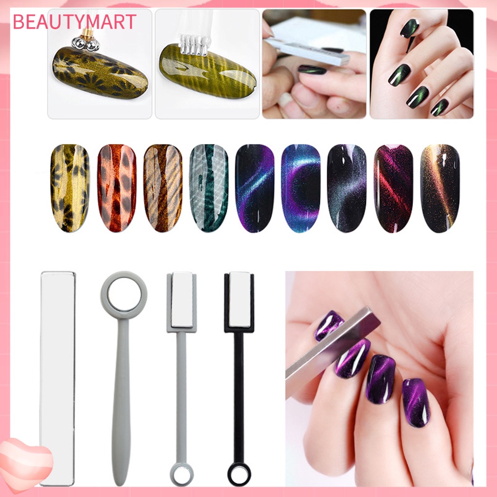 [beautymart] Cây Dũa Móng Tạo Hiệu Ứng Mắt Mèo Hai Đầu Đa Năng Chuyên Nghiệp Mạnh Mẽ Cho