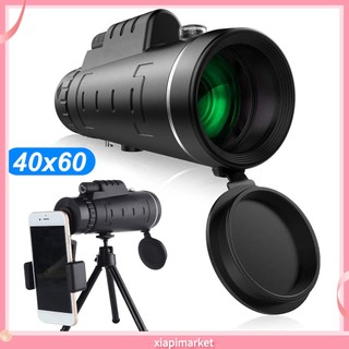 Ống Nhòm Một Mắt HD Tầm Nhìn Ban Đêm 40 x 60 Đa Năng Chuyên Dụng Cho Điện Thoại