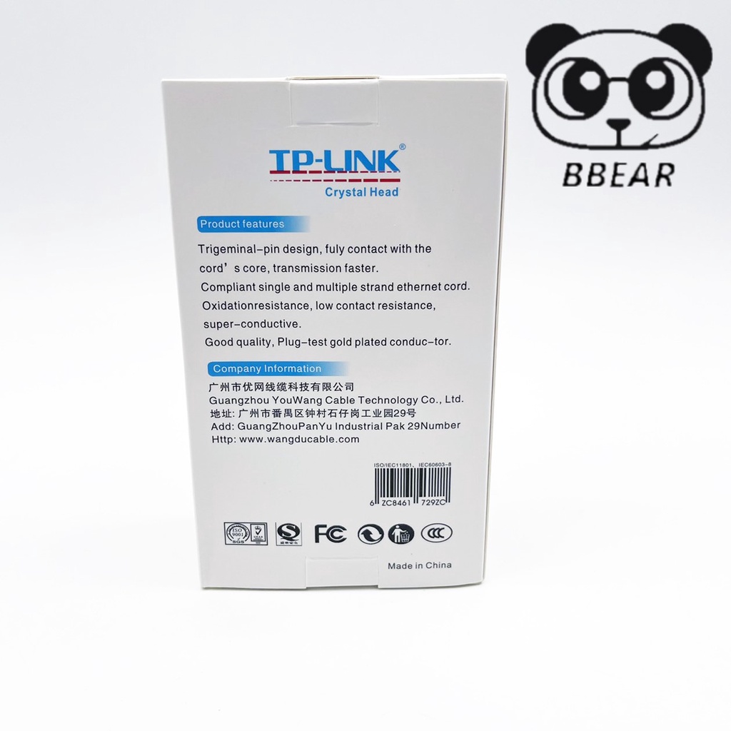 Combo 100 Đầu Hạt Mạng RJ45 CAT5/CAT6 Vỏ Nhựa