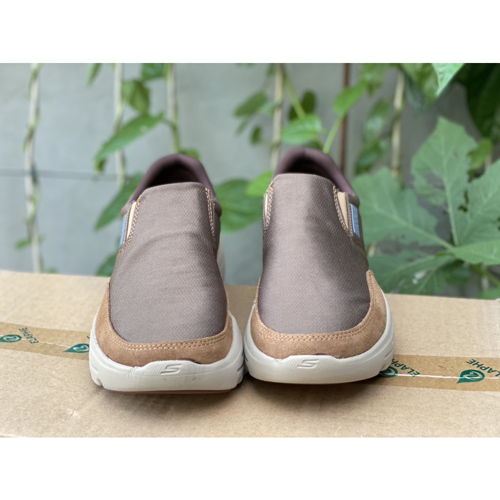 Giày thể thao Skecher nam đế cao, kiểu giày slipon, Et8