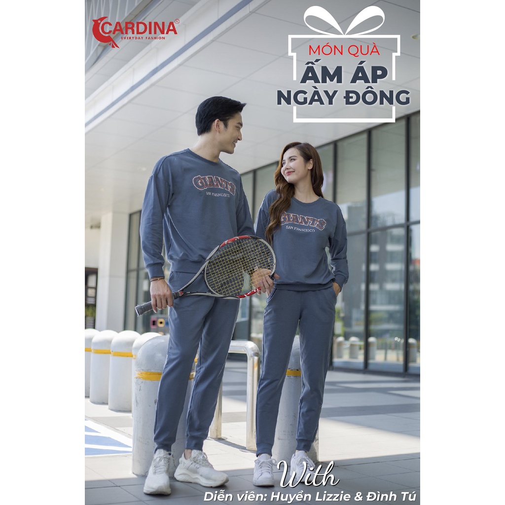 Set Nỉ Đôi Nam Nữ, Bộ Quần Áo Đôi Thể Thao Da Cá Không Xù 2NID02