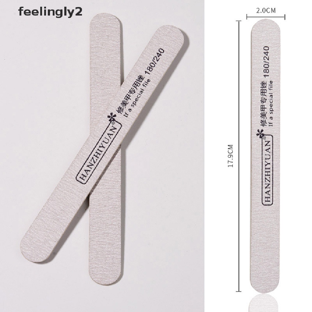 [Hàng Có Sẵn] Set 10 Cây Dũa Móng Tay