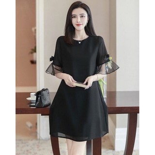 [Ảnh thật]🍒Đầm suông form A S.MLXL
