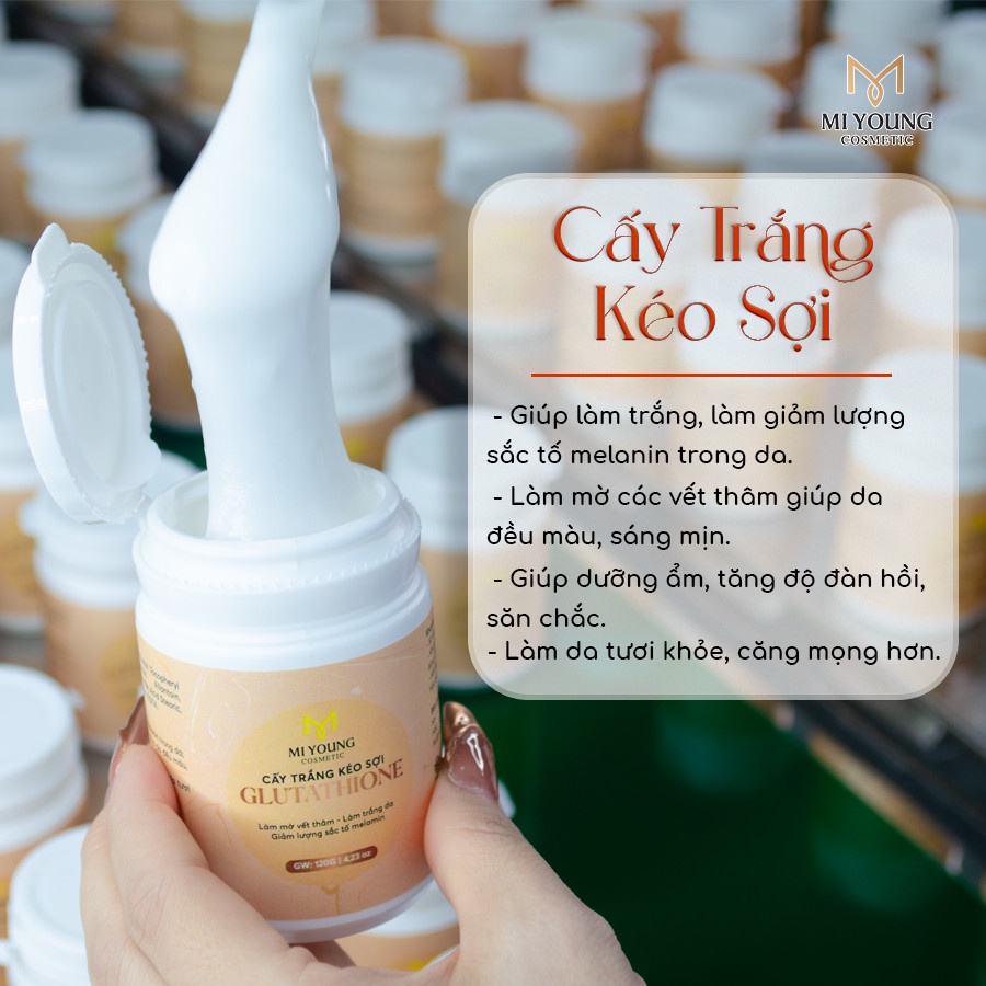 Kem ủ MiYoung Cấy trắng kéo sợi Glutathione