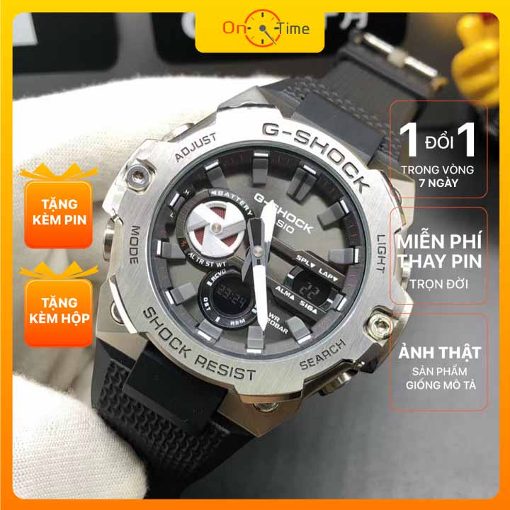 Đồng hồ Casio G Shock Gst B400 (1:1) thép không gỉ, chống va đập, cao cấp - OneTime Store
