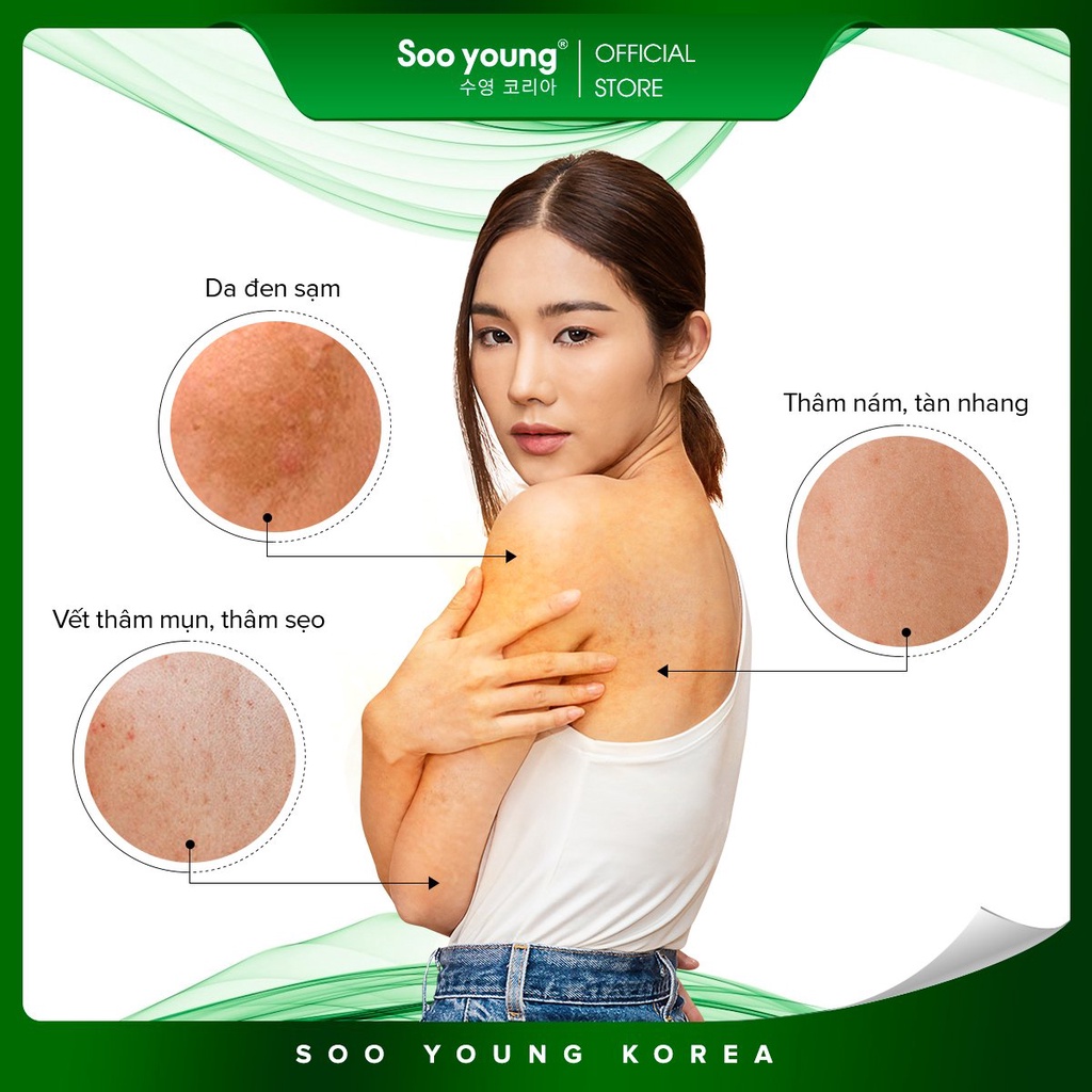 Kem Body Lục Tảo Legend SOOYOUNG KOREA chăm sóc da 250g