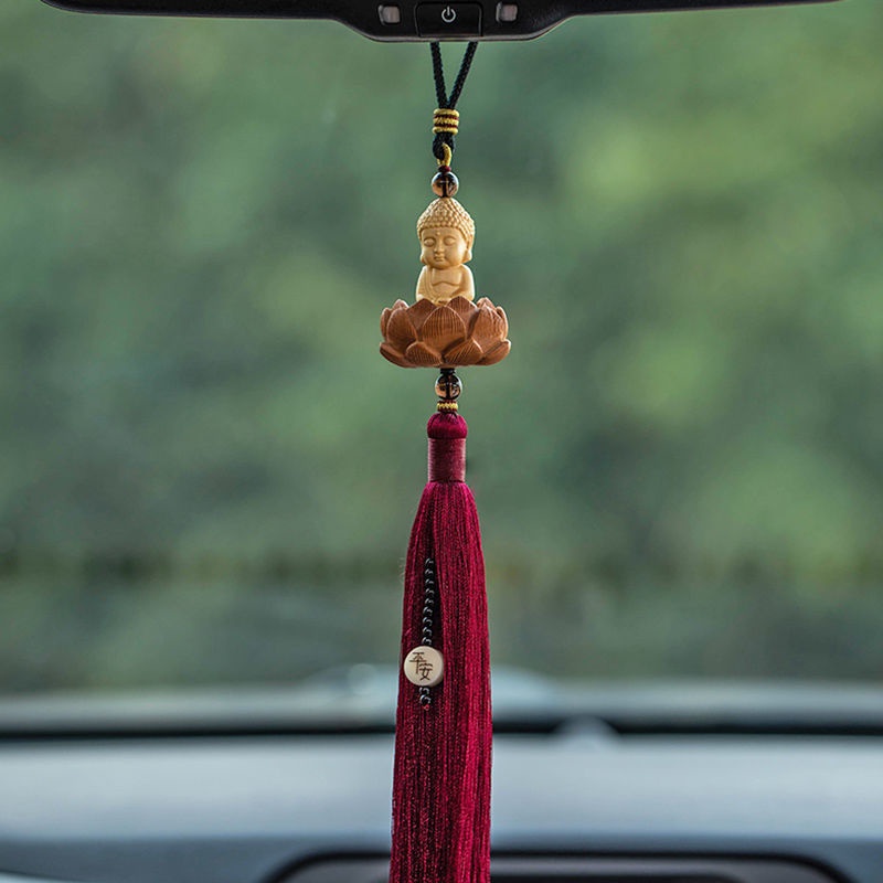 Dây Treo Trang Trí Xe Hơi Hình Hoa Sen Độc Đáo