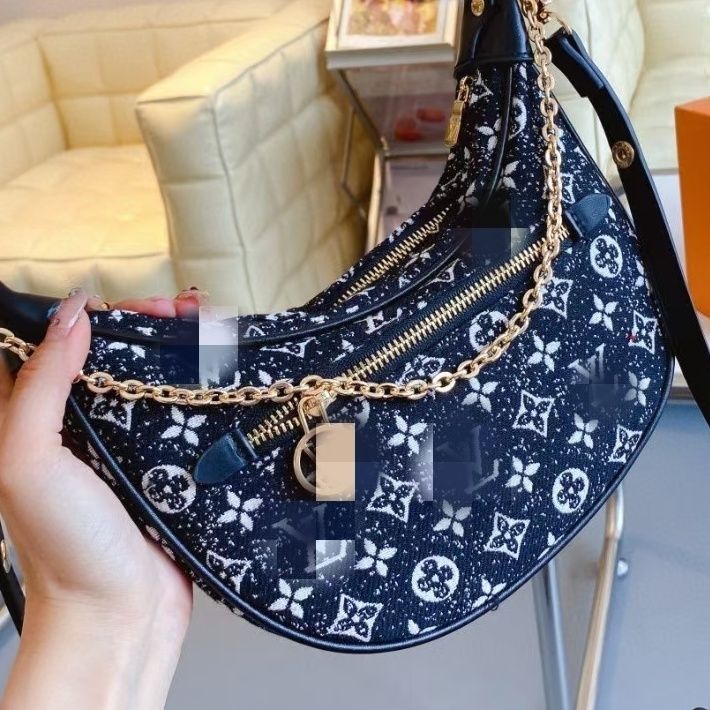 Túi Xách Denim Màu Trắng Thiết Kế Mới Đơn Giản Thời Trang Dành Cho Mùa Hè