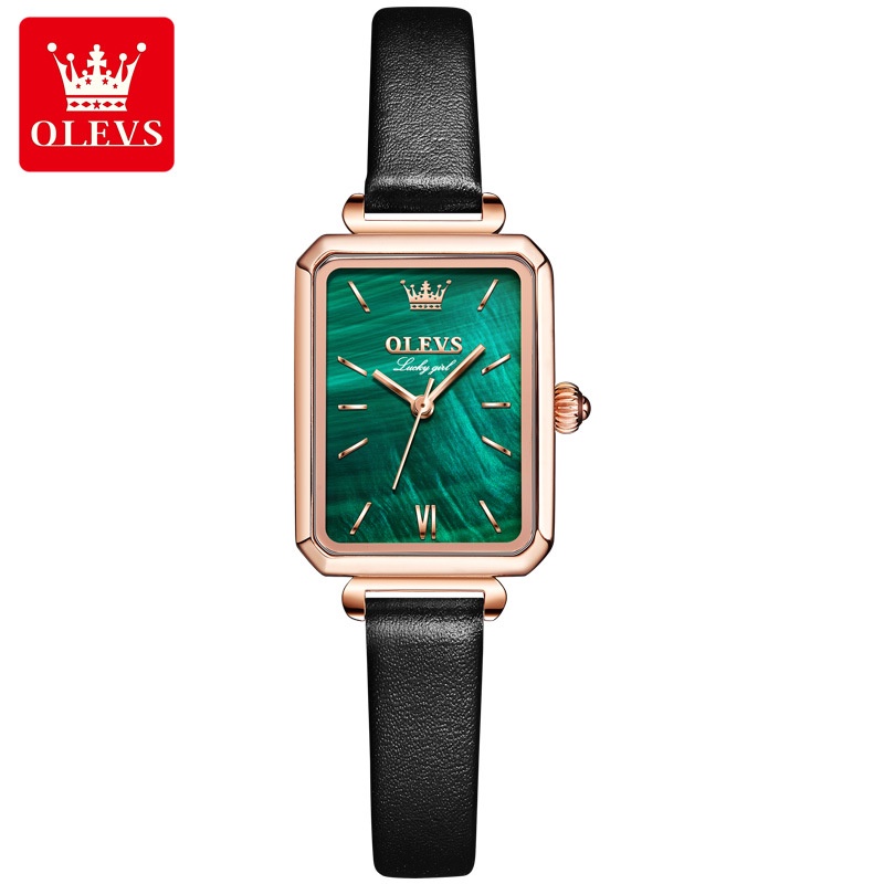 Đồng hồ nữ Olevs thạch anh size 22mm,dây đeo thép không gỉ,chống nước 30m