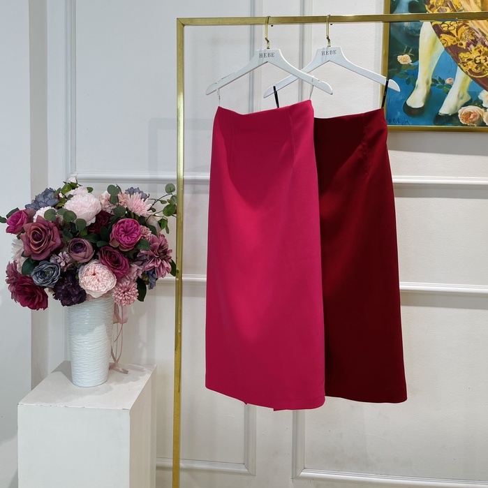 Chân váy công sở, dáng bút chì thanh lịch_HebeDesign_thời trang công sở