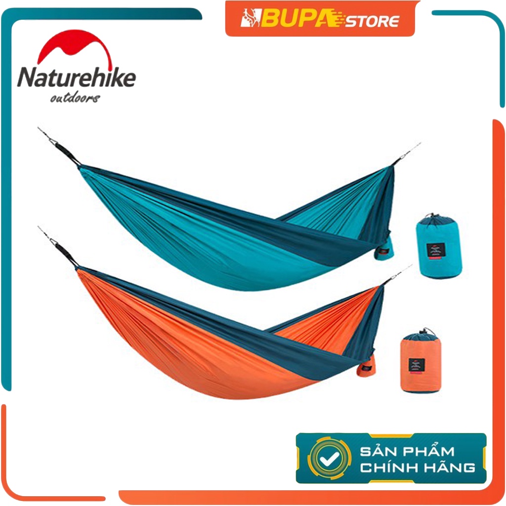 Võng Đơn Đôi Du Lịch, Dã Ngoại Gấp Gọn Nhẹ, Tải Trọng 180kg NatureHike NH21DC011 mẫu mới