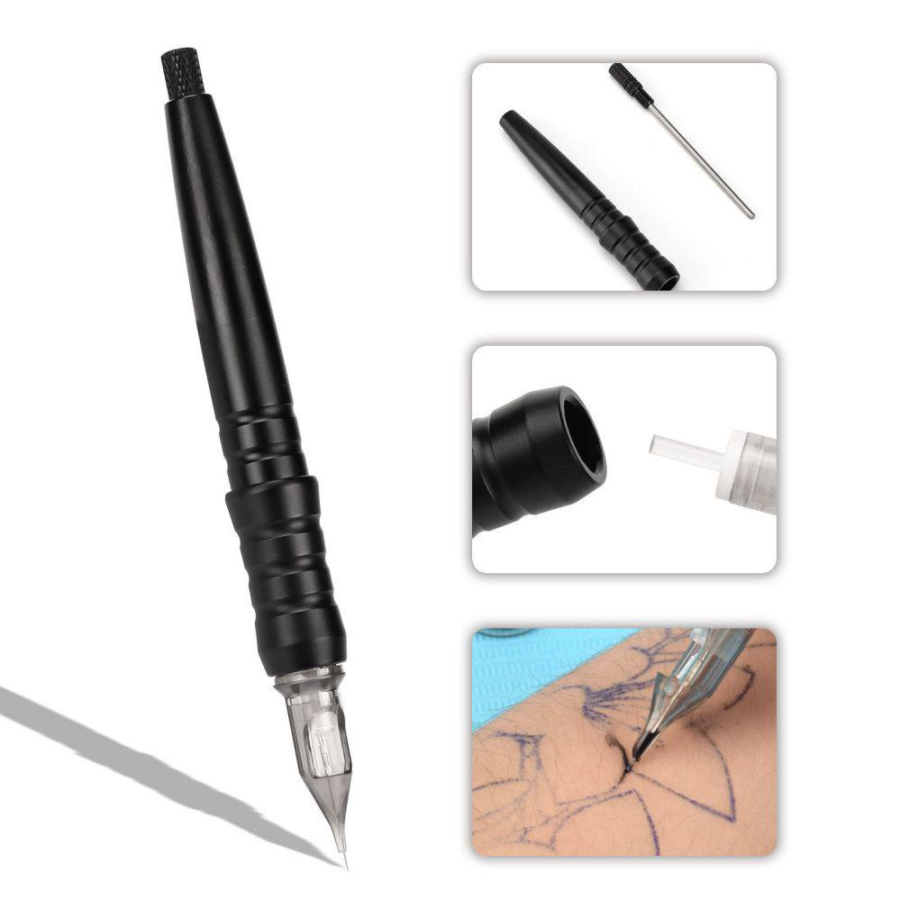 Bút Đánh Dấu Xỏ Khuyên Lông Mày Vĩnh Viễn Bằng Hợp Kim Nhôm Kháng Nhiệt