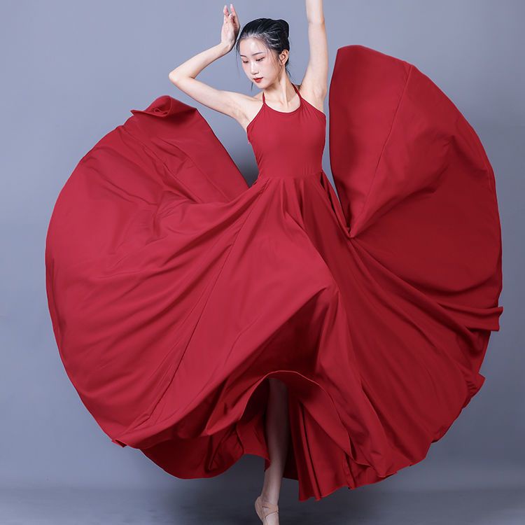 [M &amp; E] Váy Múa Ba Lê Hai Dây Dáng Ôm Cỡ Lớn Cho Nữ