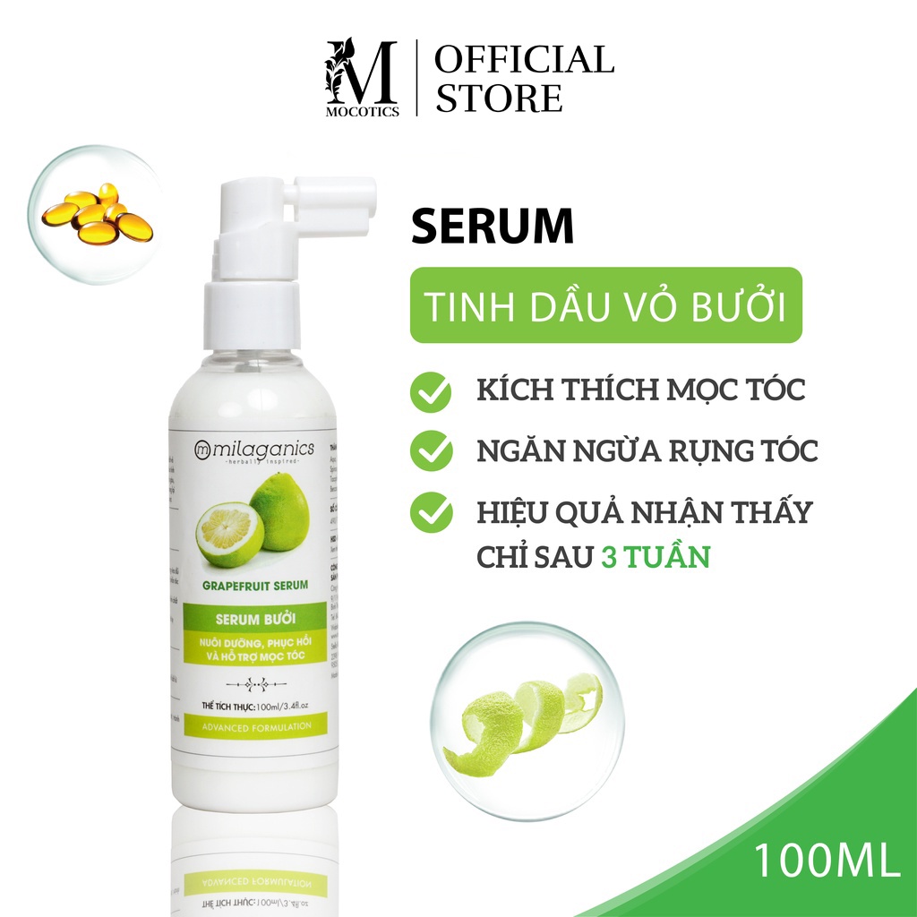 Serum Bưởi Milaganics (100ml)