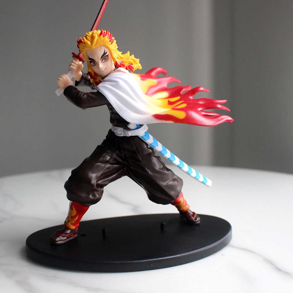 Mô hình Tanjirou, Kyoujurou, Zenitsu Trạng thái chiến đấu Thanh gươm diệt quỷ Figure Toystationvn