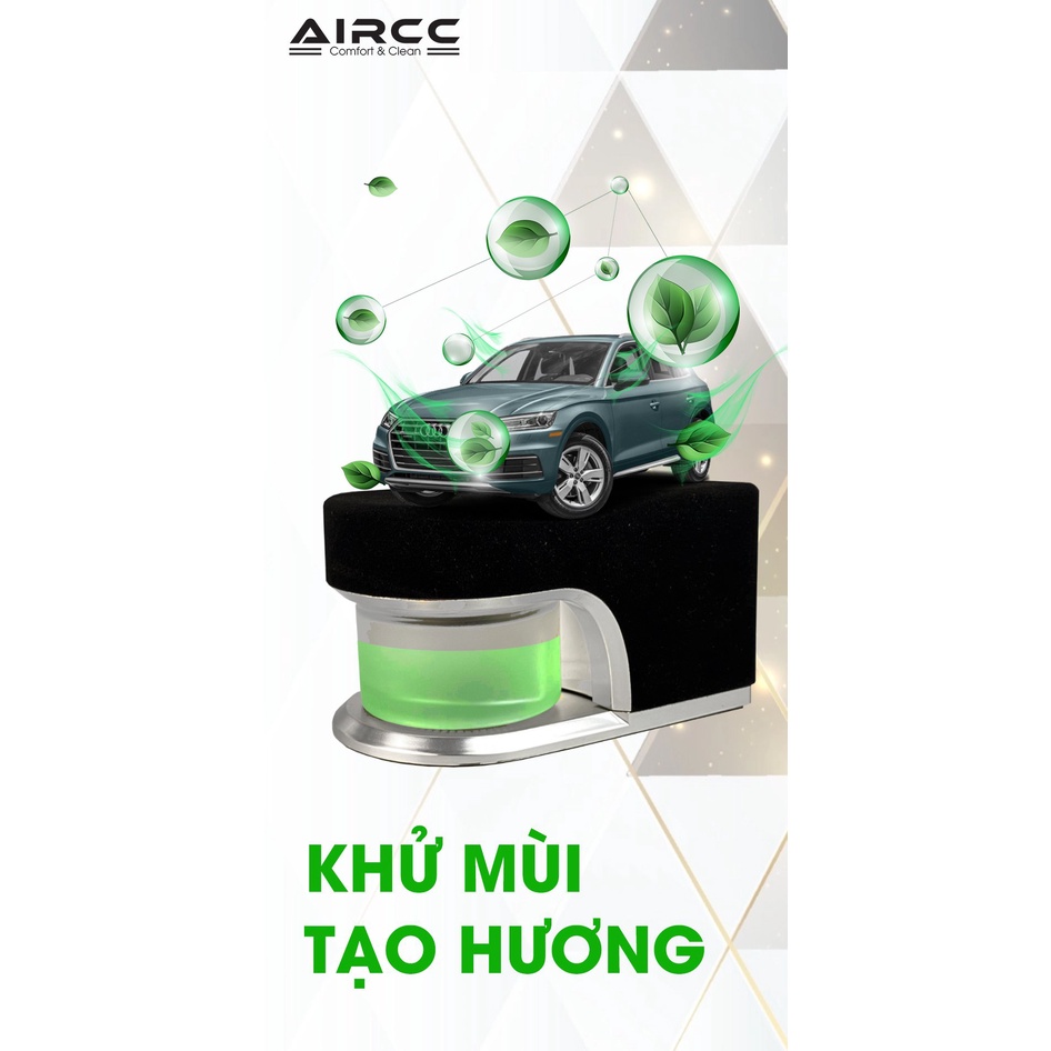 Bộ khử mùi và khuếch tán nước hoa AIRCC chuẩn công nghệ Mercedes, bảo hành 3 năm