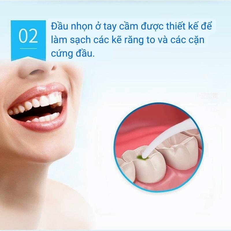 Tăm Nha Khoa Hàn Quốc Chính Hãng Chỉ Nha Khoa DENTAL FLOSSER An Toàn Giúp Loại Bỏ Mảng Bám Thức Ăn Bám Sâu Trong Kẽ Răng