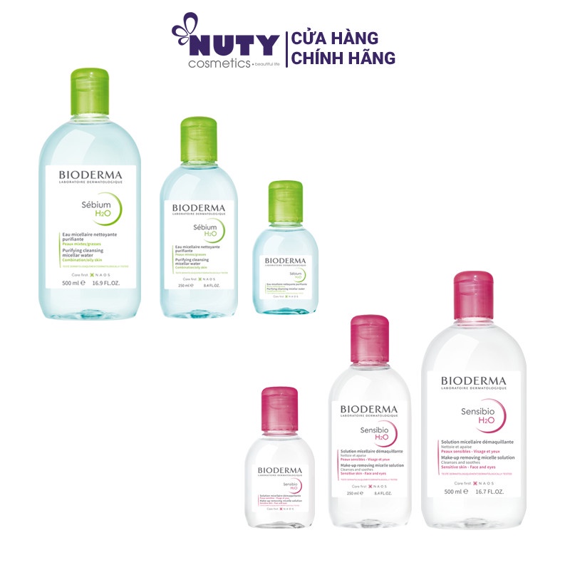 Nước Tẩy Trang Bioderma H20 Micellaire