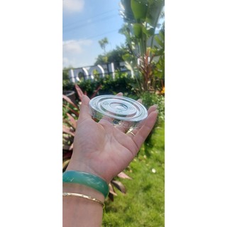 Nắp bằng 3 size phi 90, 93, 95 dùng cho cốc tym, cốc pp, cốc pet chất liệu dẻo dai bền chắc