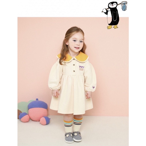 Váy Milkmile cổ sen trái tim