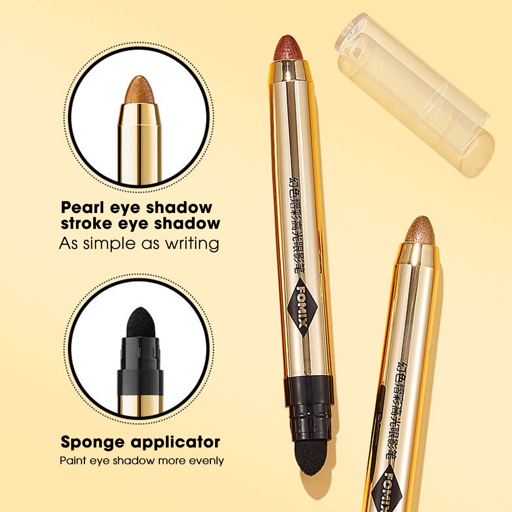 Phấn Mắt Dạng Thỏi Hai Đầu Đa Năng Màu Sắc Ánh Kim Độc Đáo