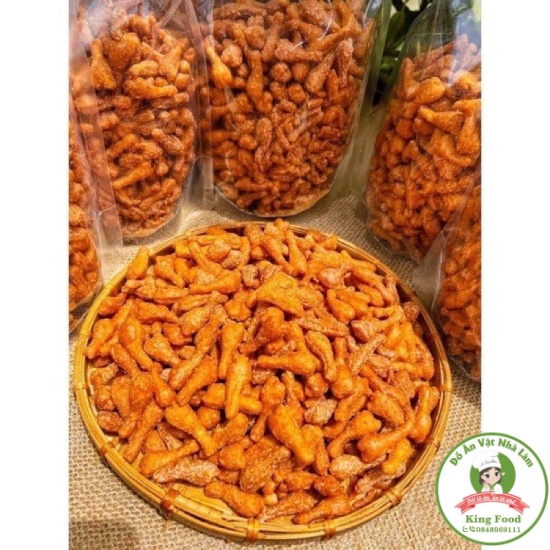 Đùi Gà Sấy Phô Mai Cay Siêu Ngon Siêu Rẻ 500gr