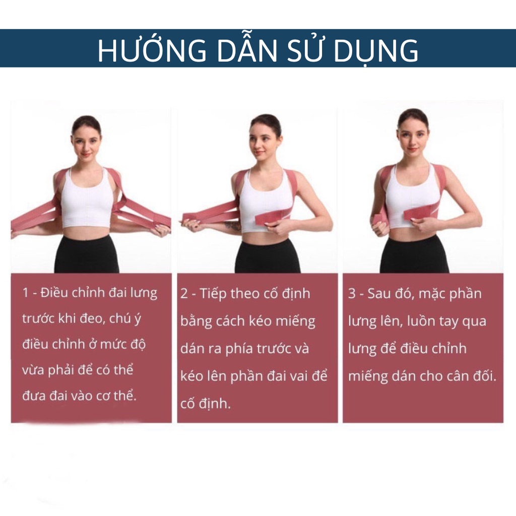 Đai định hình hỗ trợ chống gù lưng, bảo vệ vòng 1 - AZ Store