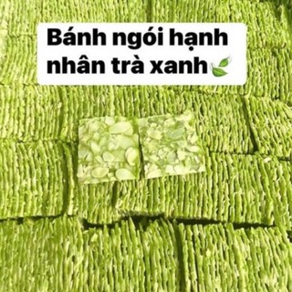 500g Bánh ngói hạnh nhân matcha trà xanh