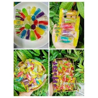 Kẹo bắp dẻo có nhân