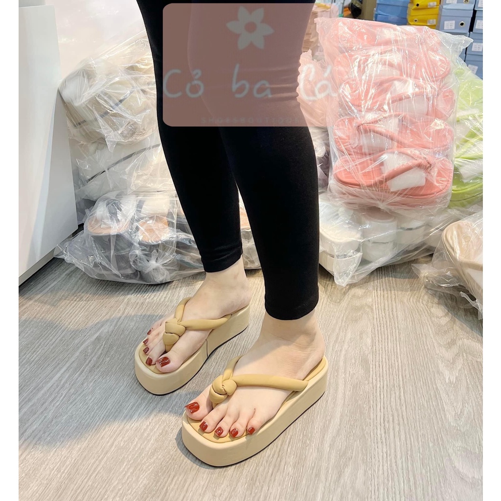 DÉP XUỒNG COBALA SHOES - DÉP THỜI TRANG NỮ QUAI KẸP PHỒNG PHONG CÁCH NỮ TÍNH ĐẾ BẰNG D22094800