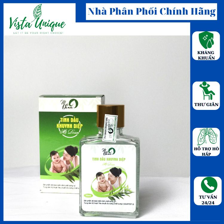 Tinh Dầu Khuynh Diệp Mệ Đoan Tinh Dầu Khuynh Diệp Cho Bé Sát Khuẩn Giữ Ấm Côn Trùng Cắn Muỗi Đốt 30ml