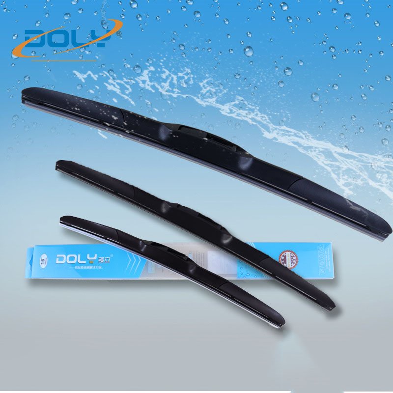 Gạt mưa ô tô, Gạt mưa silicone DOLY 3 khúc cao cấp xe Grand I10 2014 đến 2022, + tặng kèm viên sủi kính