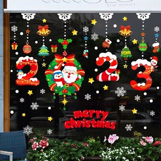 Decal Noel Tĩnh Điện MỚI - Trang Trí Giáng Sinh TD001
