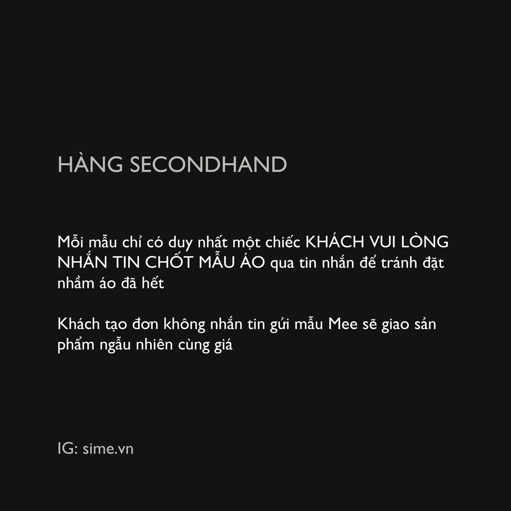 JACKET 2HAND áo khoác nam nữ / Mẫu ngẫu nhiên - Chọn mẫu gửi ảnh qua tin nhắn