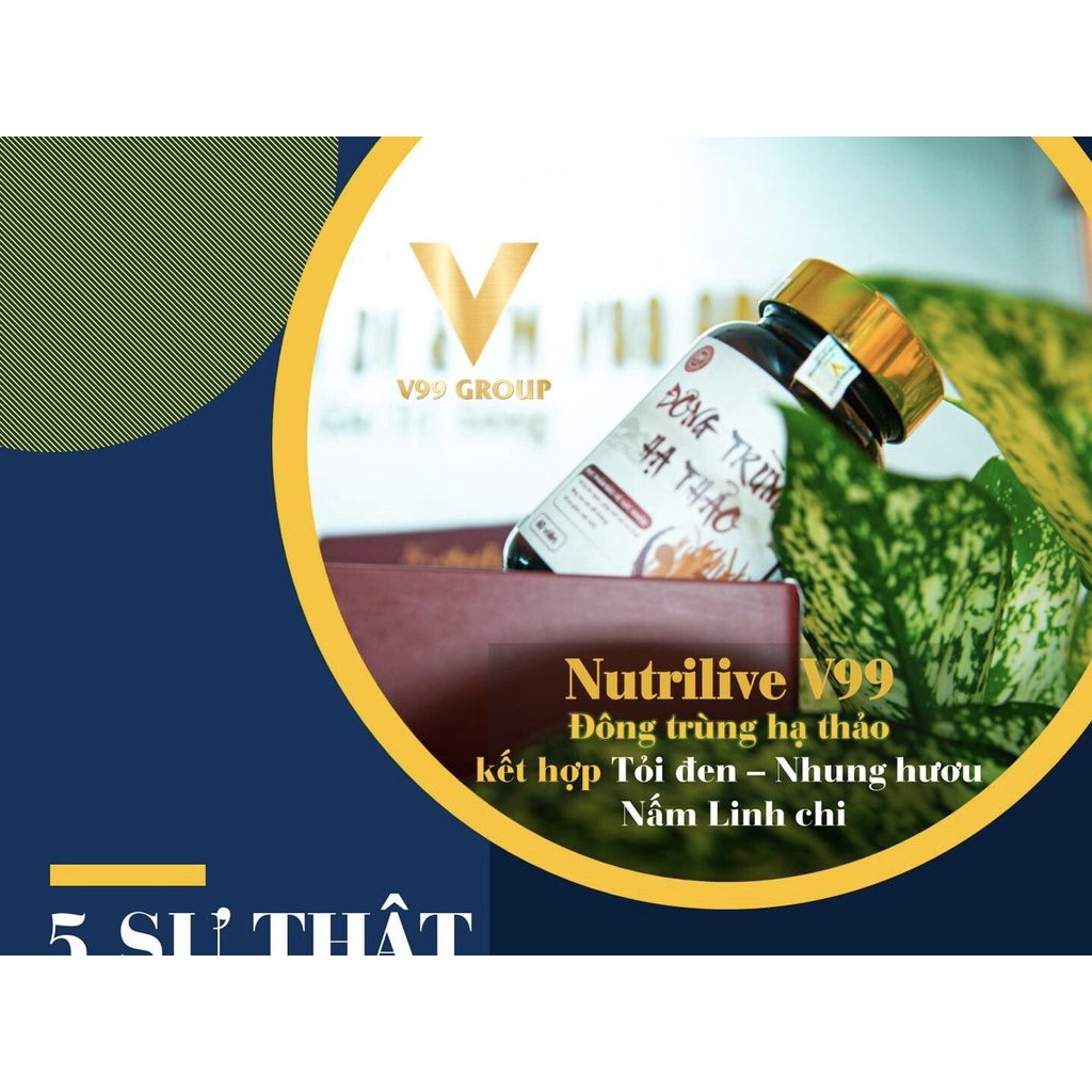 ĐÔNG TRÙNG HẠ THẢO NUTILIVE V99