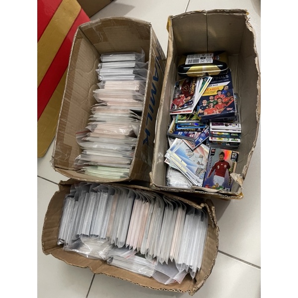 50 Thẻ Bài Sưu Tập Cầu Thủ Bóng Đá Match Attax và Panini