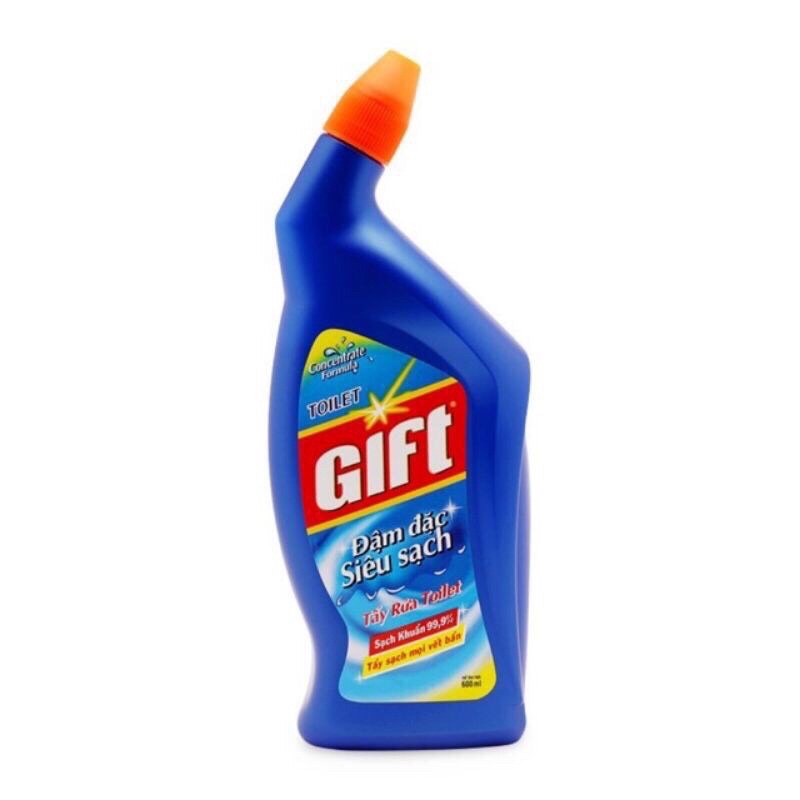 Nước tẩy bổn cầu vệ sinh GIFT chai 600ml