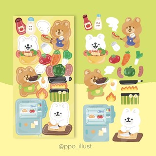 Ppo | Sticker Nhãn dán Trang trí sổ T10